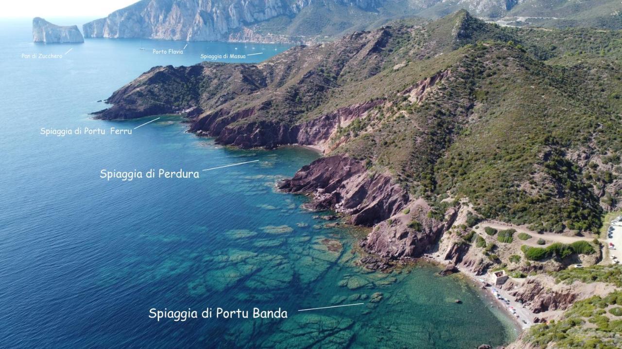 Vila Il Dolce Risveglio Tanca Piras Nebida Exteriér fotografie