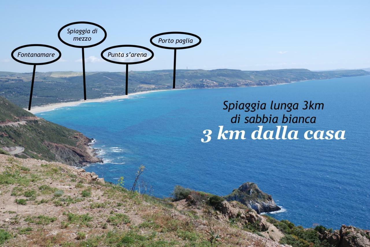 Vila Il Dolce Risveglio Tanca Piras Nebida Exteriér fotografie